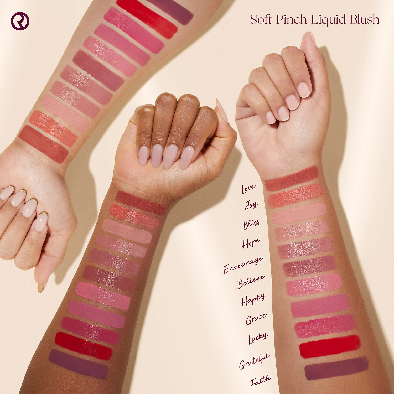 Rare Beauty Soft Pinch Liquid Blush in Grace - Matte Bright Rose Mauve - Image 2