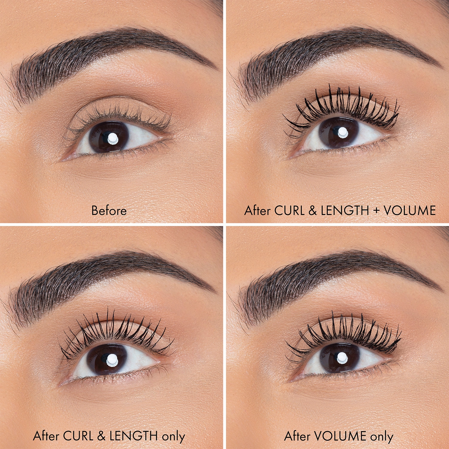 HUDA BEAUTY LEGIT LASHES Double-Ended Volumizing and Lengthening Mascara - Extreme Black, Matte Finish, Size: 2 x 0.28 oz/8.5 ml - Image 2