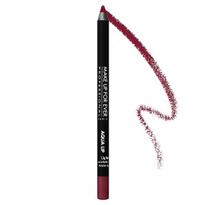 MAKE UP FOR EVER Aqua Lip Waterproof Lipliner Pencil - Color 11C Matte Dark Raspberry