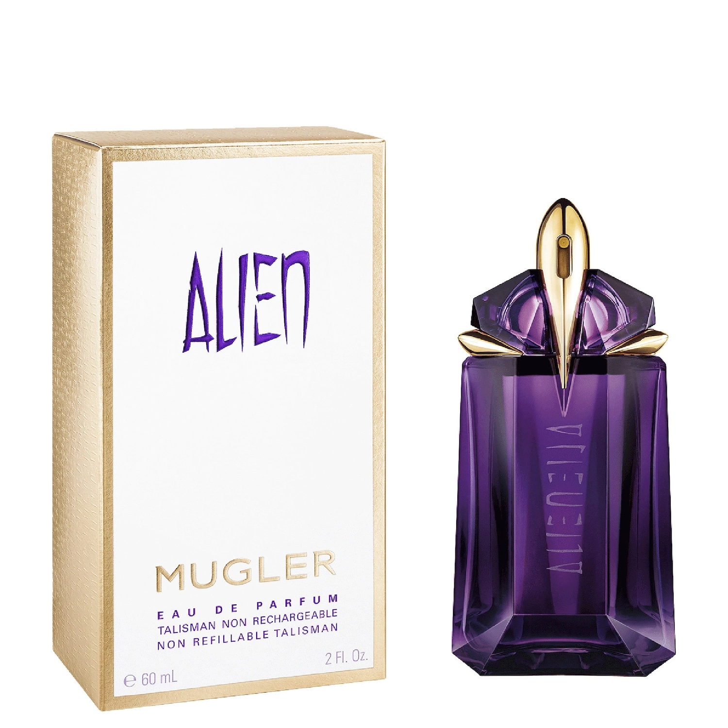 Mugler Alien Eau de Parfum 2 oz/60 mL Refillable Floral Scent - Image 4