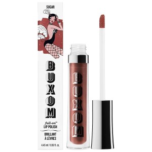 Buxom Full-On™ Plumping Lip Polish Gloss in Sugar - Pinky Nude Beige with Opal Shimmer