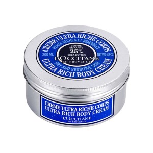 L'Occitane Shea Butter Ultra Rich Body Cream 7 oz/200 mL Cream Formula for Dry Skin