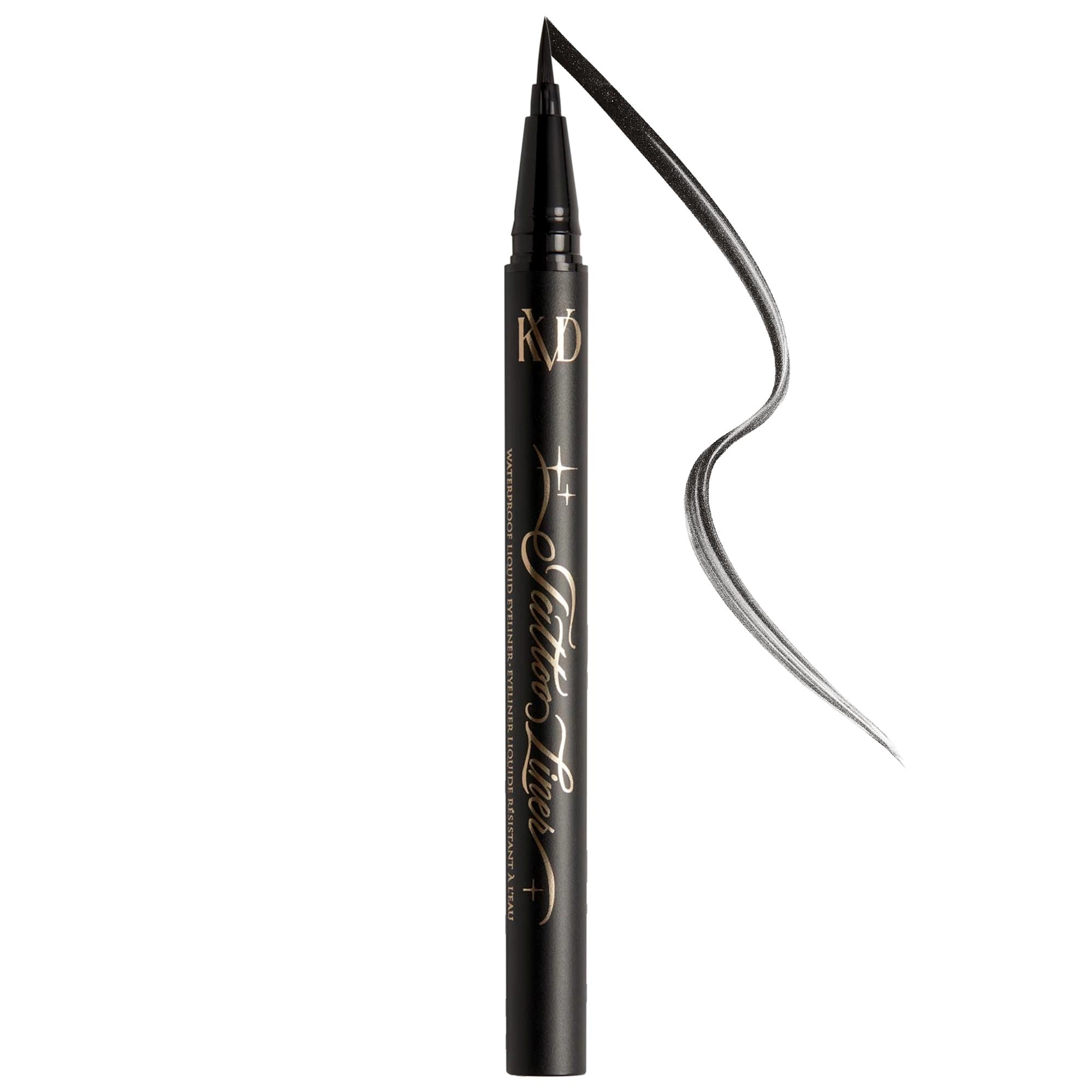 KVD Beauty Tattoo Liner Vegan Waterproof Liquid Eyeliner in Trooper - Satin Black