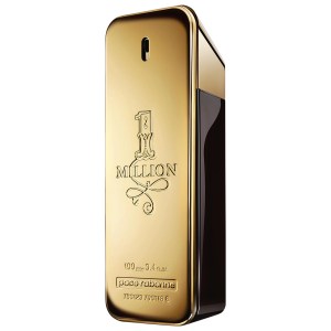 Paco Rabanne 1 Million Eau de Toilette 3.4 oz/100 mL Vegan Spicy Fragrance for Men