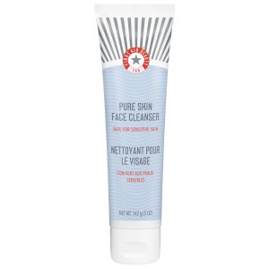 First Aid Beauty Pure Skin Face Cleanser 5 oz/150 mL Fragrance-Free Redness Dark Circles Beauty Collection