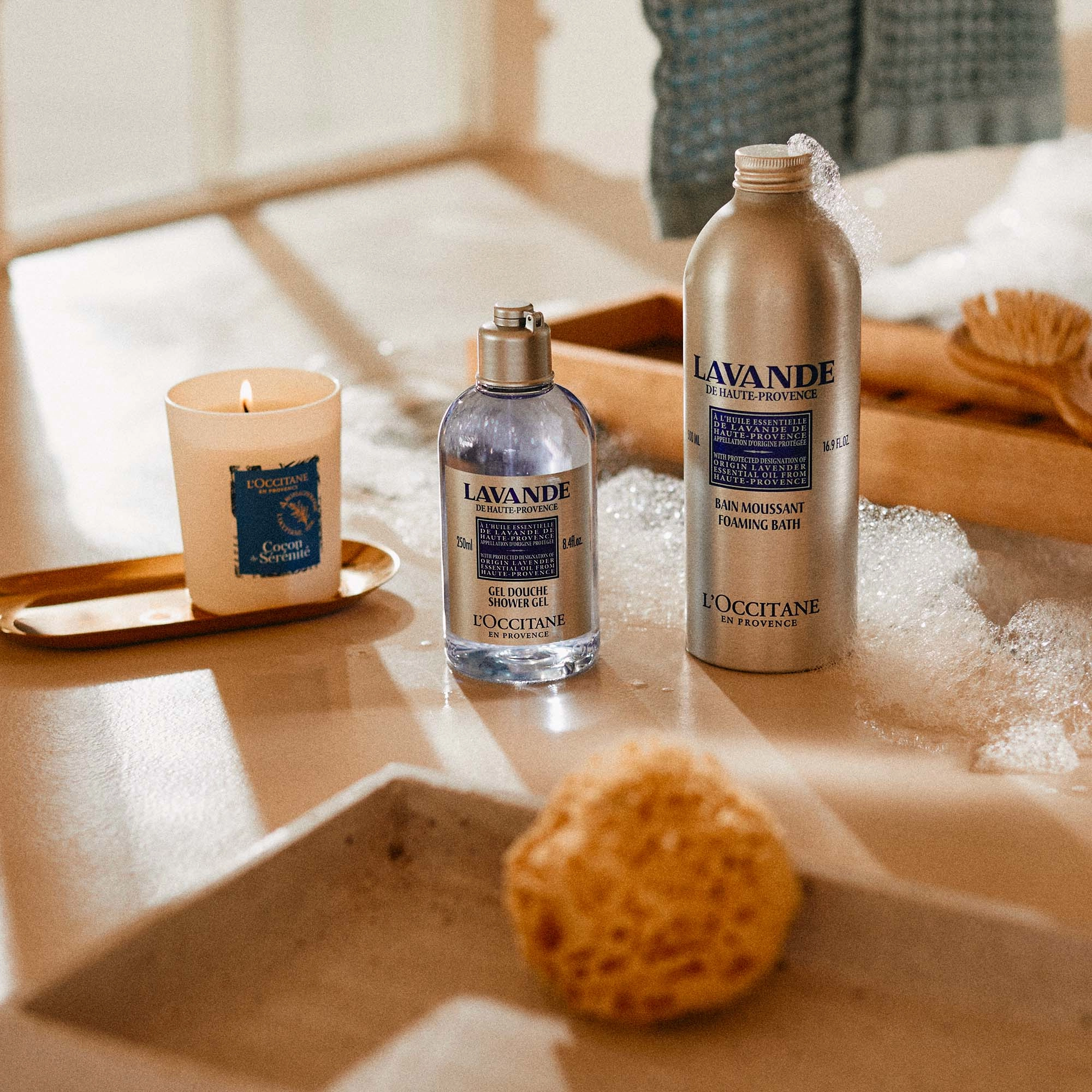 L'Occitane Lavender Foaming Bath - Image 4