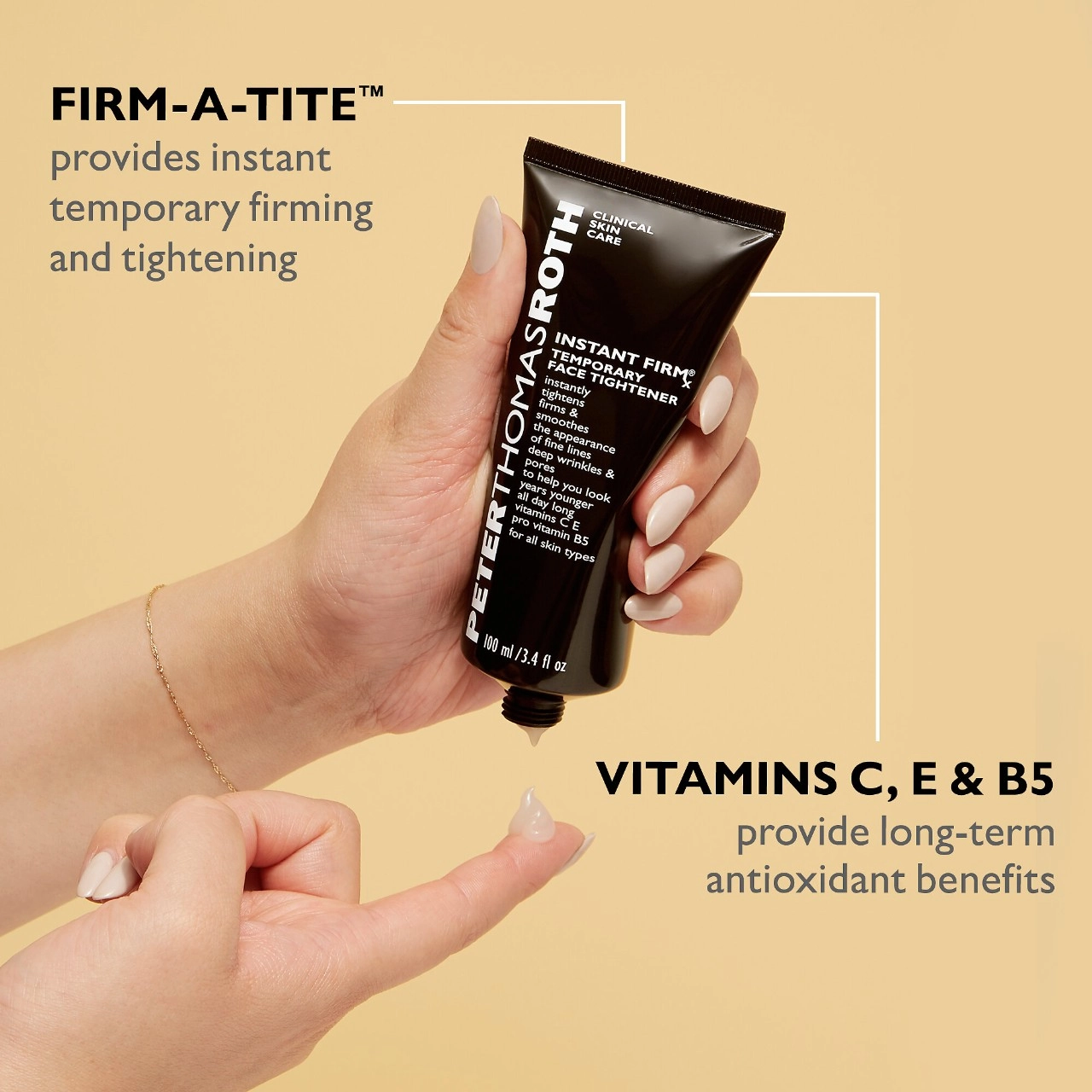 Peter Thomas Roth Instant FIRMx® Temporary Face Tightener Size: 3.4 oz/100 mL - Image 5