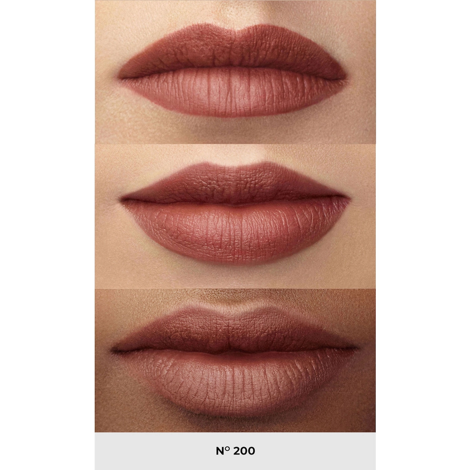 Armani Beauty Lip Maestro Liquid Matte Lipstick Color: 200 Terra - Brown - Image 2
