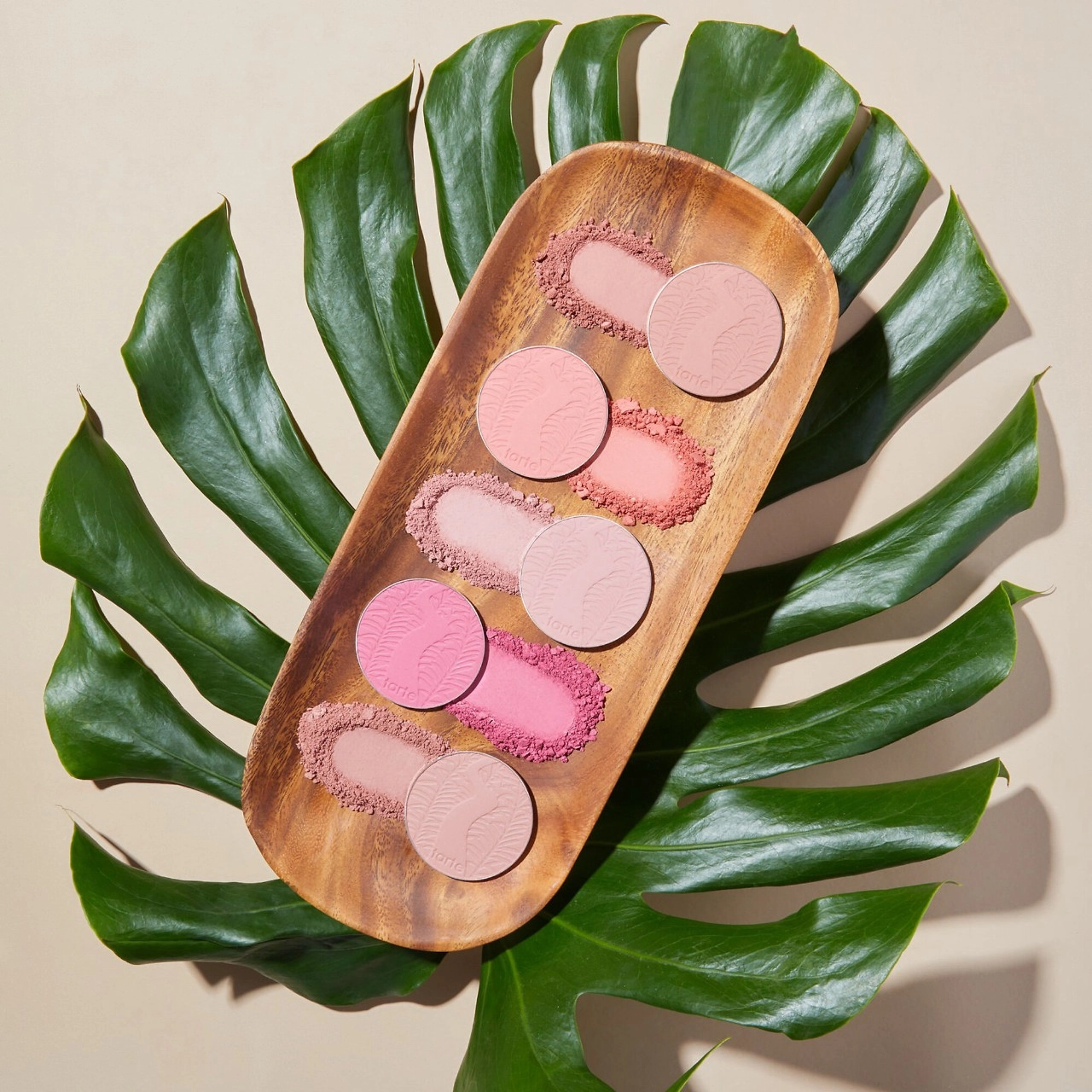 Tarte Amazonian Clay 12-Hour Blush in Dazzled - Soft Rose, Vegan, Pressed Powder Formula - Image 6