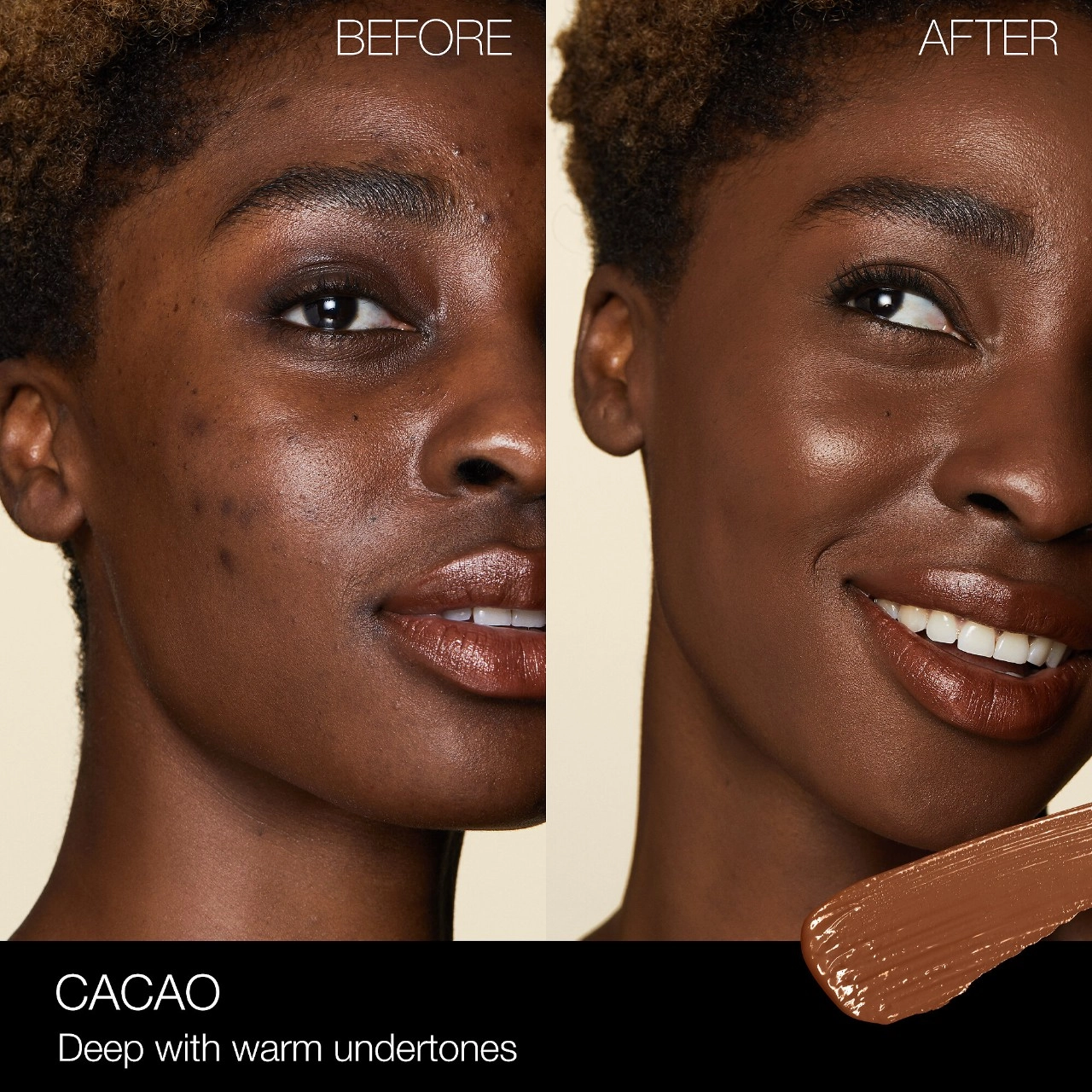 NARS Radiant Creamy Concealer Color: Cacao - D2 - Deep with Warm Undertones - Image 2