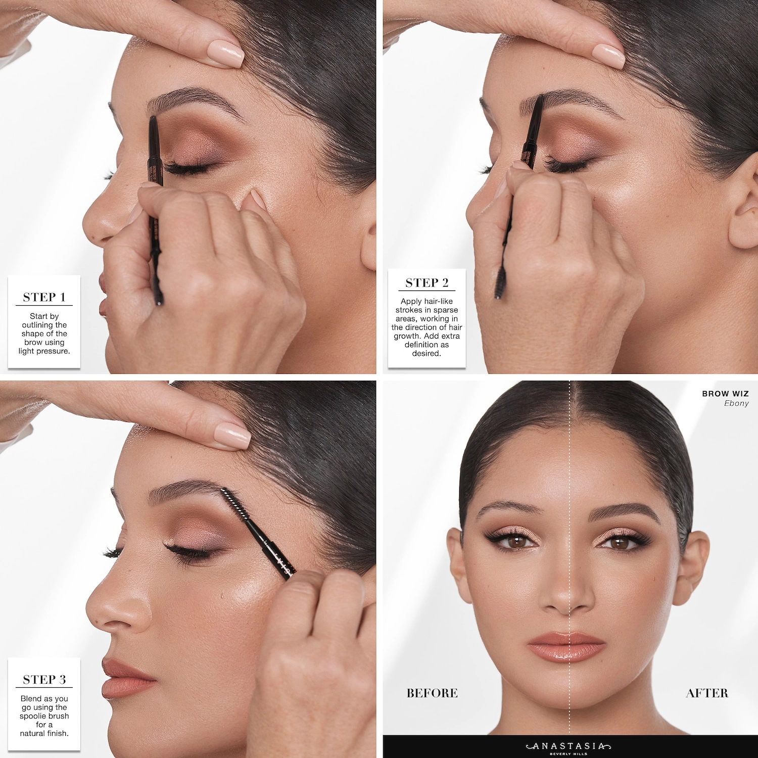 Anastasia Beverly Hills Brow Wiz® Ultra-Slim Precision Brow Pencil in Auburn - Image 4