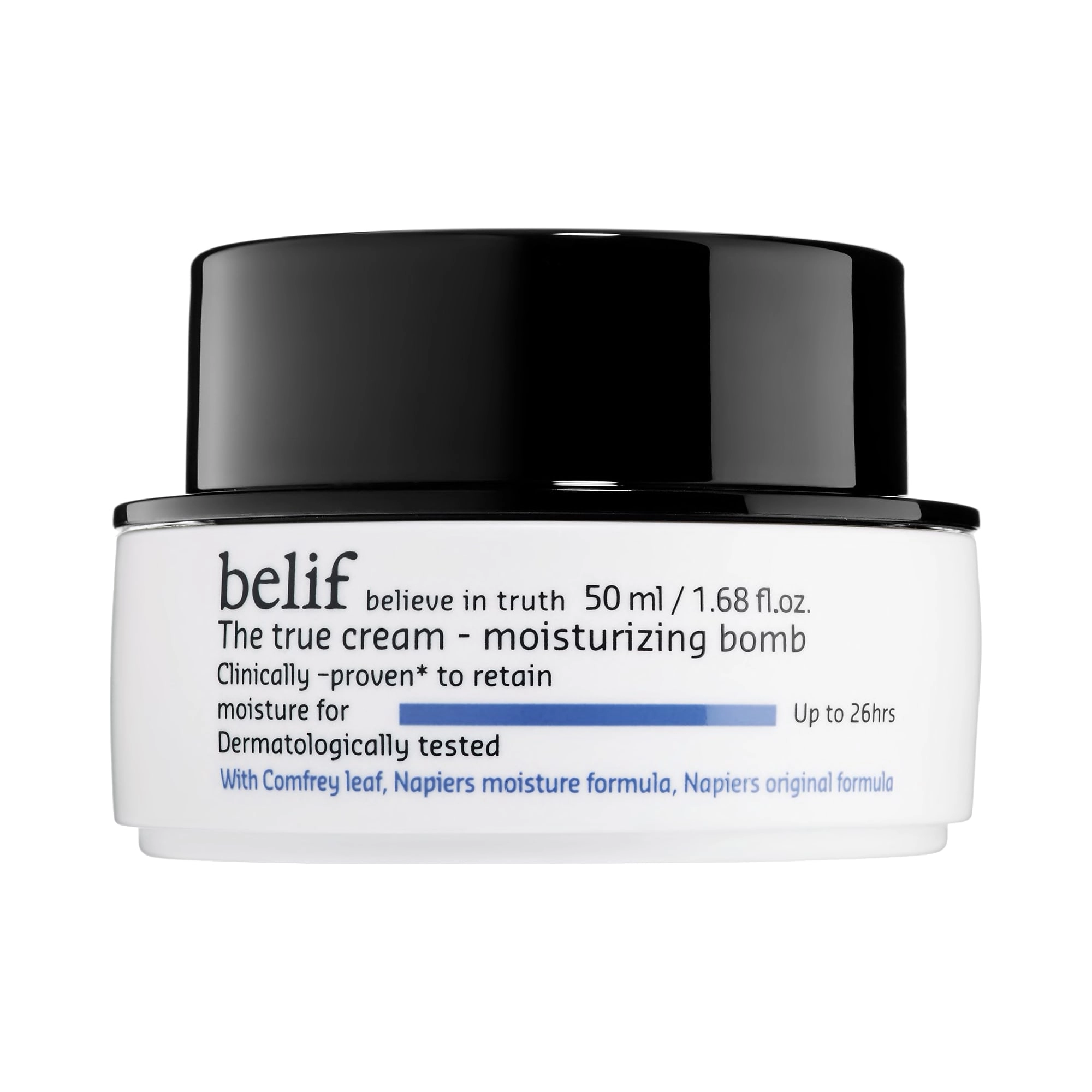 belif The True Cream Moisturizing Bomb With Oat Husk and Vitamin B 1.68 oz/50 mL