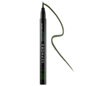 SEPHORA COLLECTION Colorful® Wink-It Felt Tip Liquid Waterproof Eyeliner 03 Army Babe - Dark Green