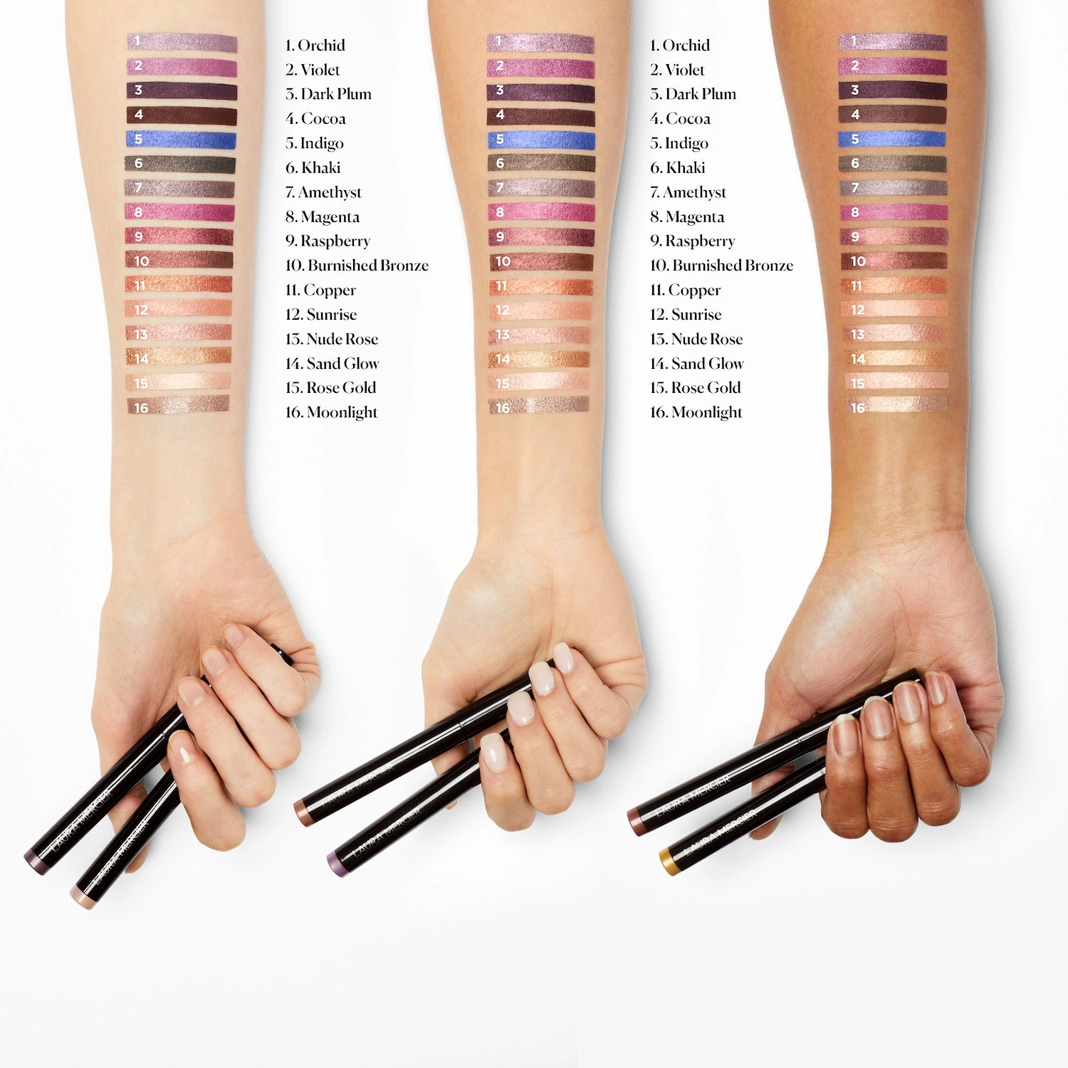 Laura Mercier Caviar Stick Eye Shadow - Copper, Metallic Bronze, Shimmer Finish - Image 2