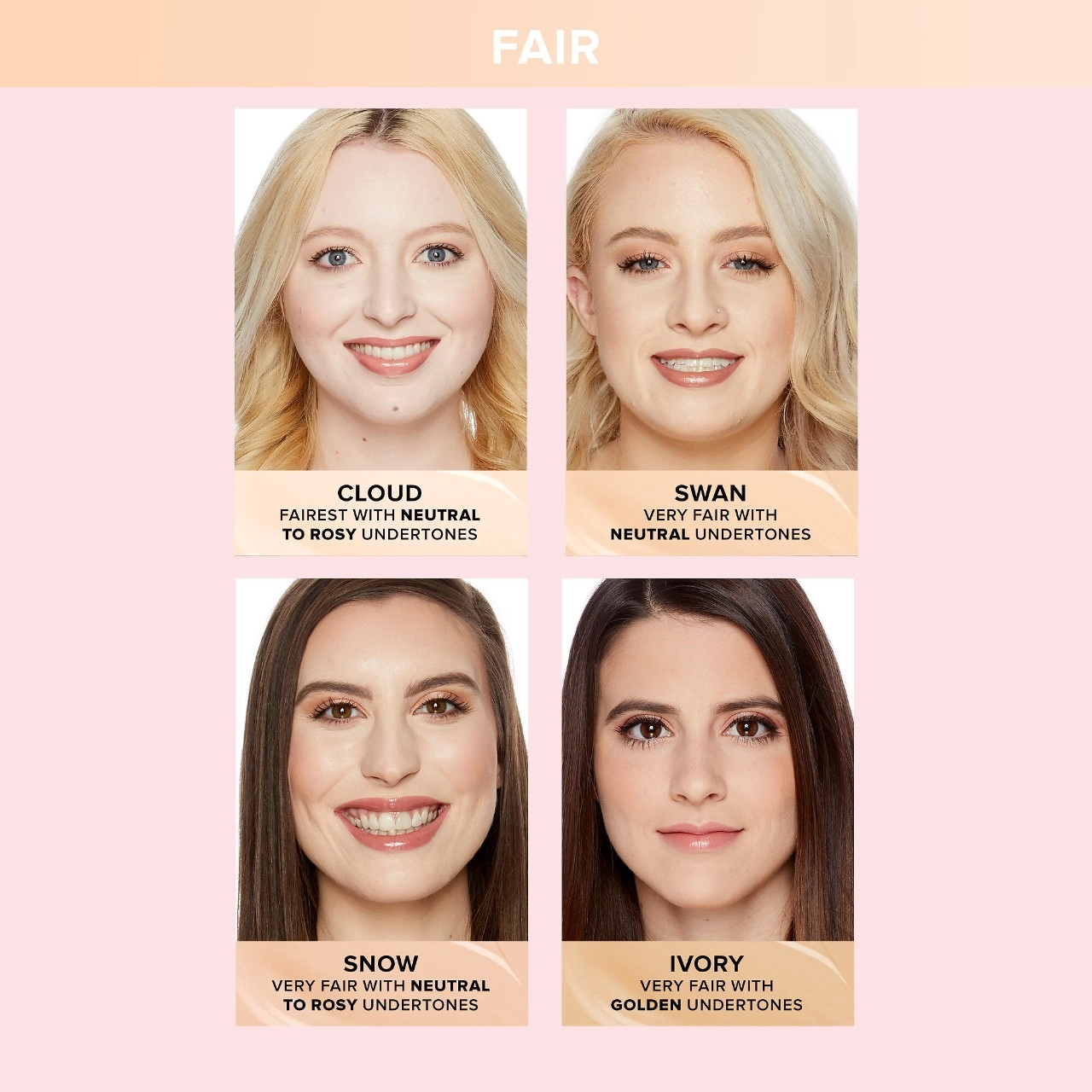 Too Faced Born This Way Natural Finish Longwear Liquid Foundation Color: Ivory - Very Fair with Golden Undertones - Image 4