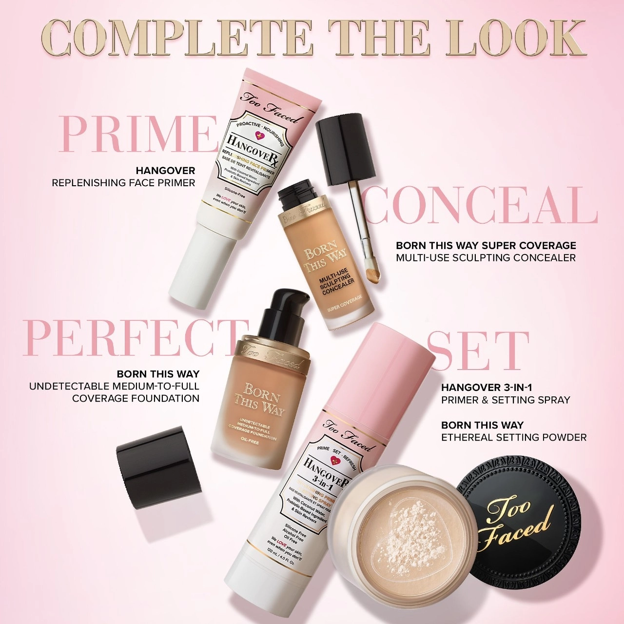 Too Faced Born This Way Natural Finish Longwear Liquid Foundation Color: Warm Nude - Image 8