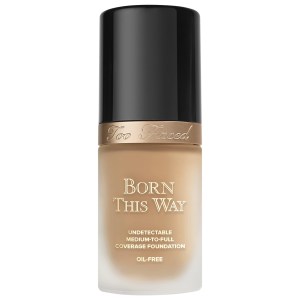 Too Faced Born This Way Natural Finish Longwear Liquid Foundation Color: Warm Beige - Medium with Neutral Undertones