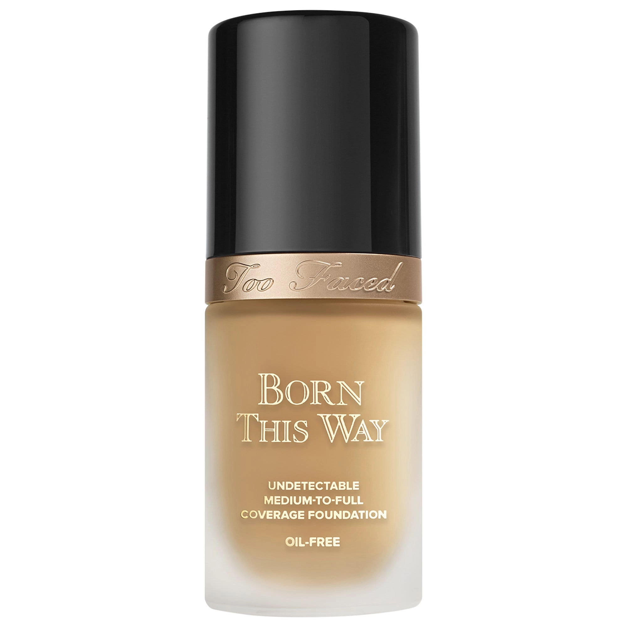 Too Faced Born This Way Natural Finish Longwear Liquid Foundation Color: Sand - Medium with Golden Undertones