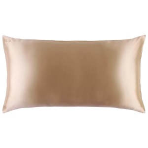 Slip Silk Pillowcase - King Size, Caramel Color