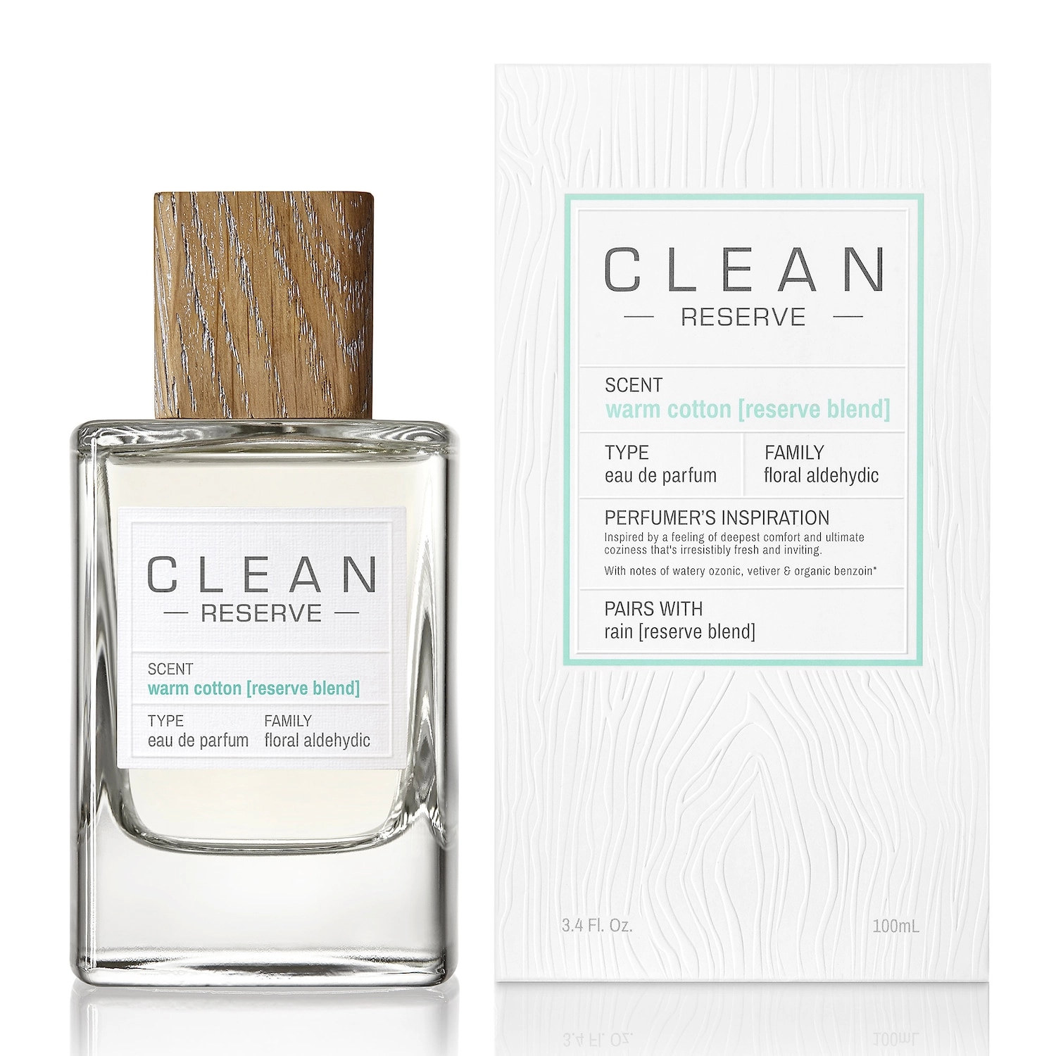 CLEAN RESERVE Reserve - Warm Cotton 3.4 oz/ 101 mL Vegan Fragrance - Image 7