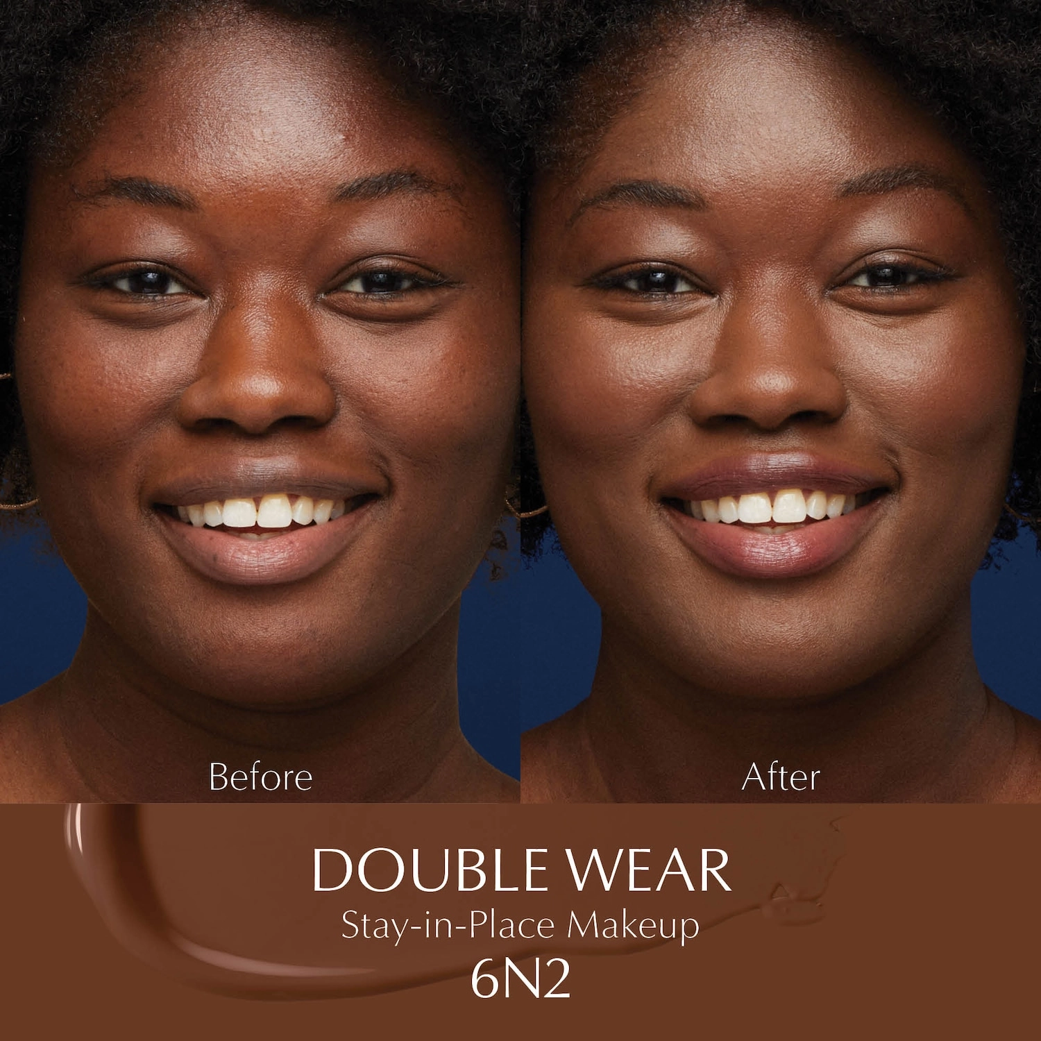Estée Lauder Double Wear Stay-in-Place Foundation 6N2 Truffle - Image 3
