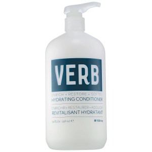 Verb Hydrating Conditioner 32 oz/946 mL Vegan Damage Prevents Color Fading Gluten Free