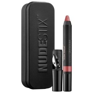 NUDESTIX Intense Matte Lip + Cheek Pencil in Kiss - Cool Toned Rosy Pink with Matte Finish