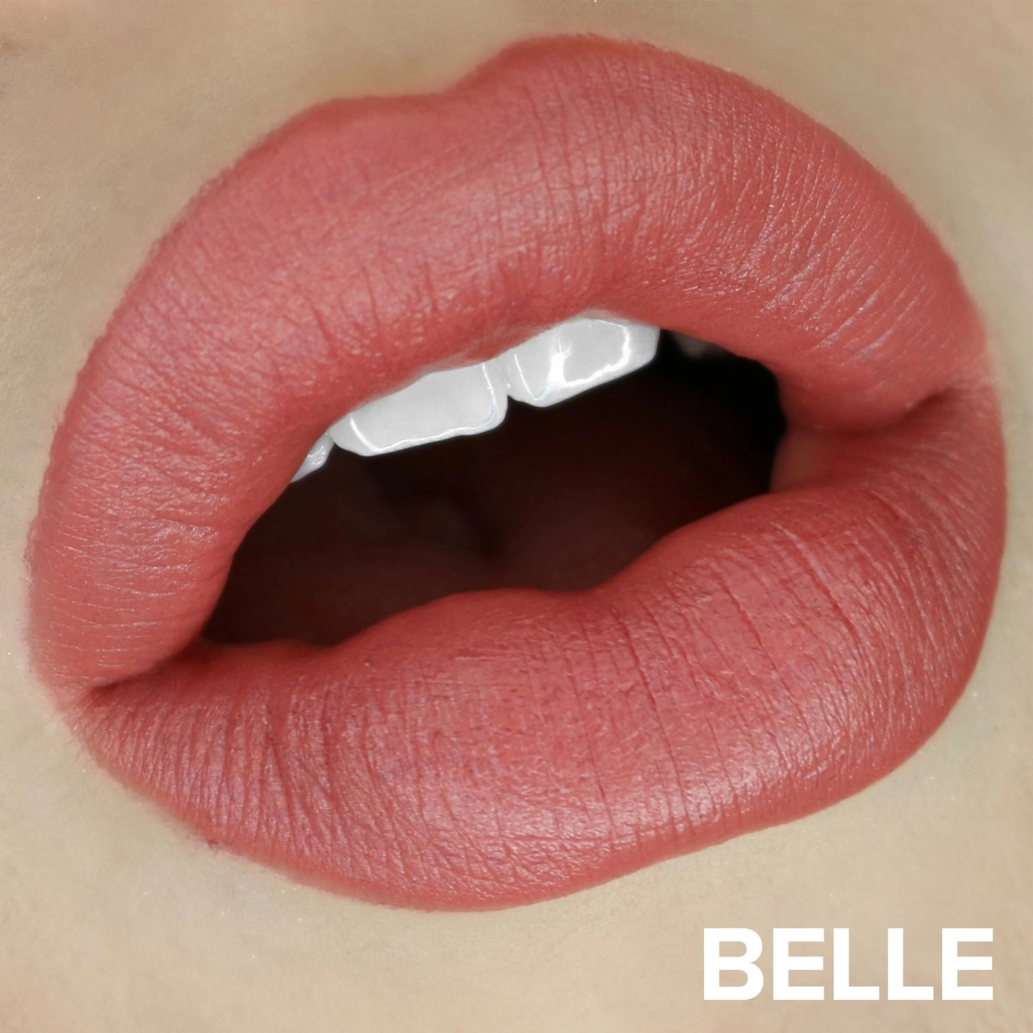 NUDESTIX Intense Matte Lip + Cheek Pencil in Belle - Cool Toned Rosy Mauve with Matte Finish - Image 2