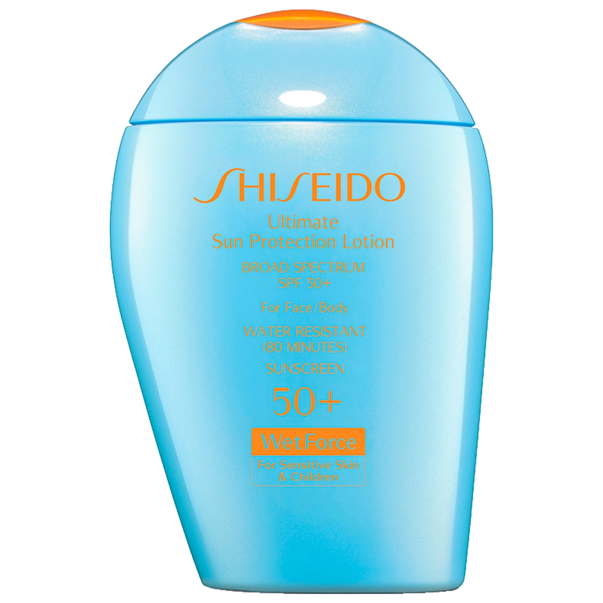 Shiseido Ultra Sun Protection Lotion Broad Spectrum SPF 50+ for Sensitive Skin & Children 3.3 oz/100 mL