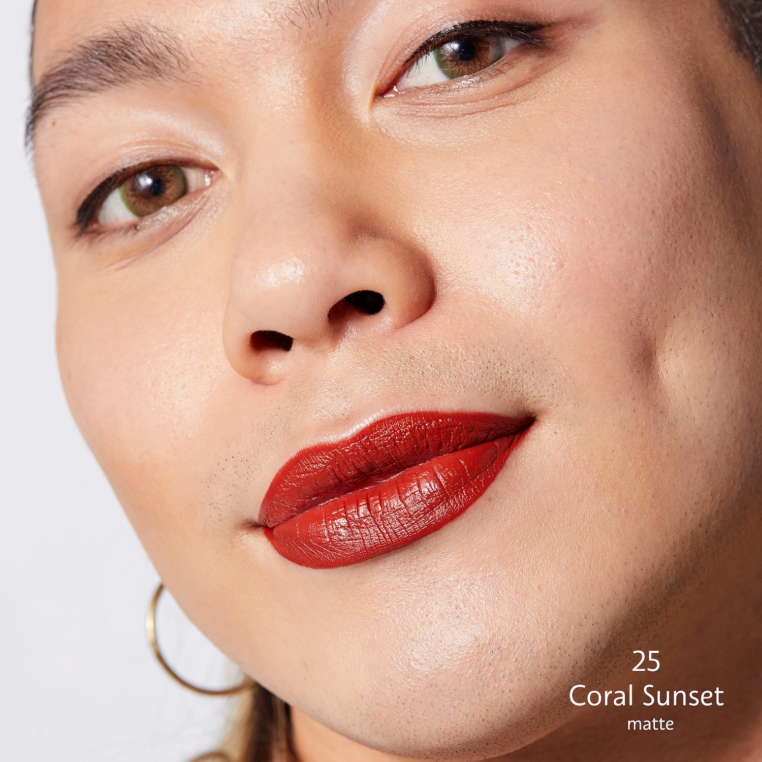 SEPHORA COLLECTION Cream Lip Stain Liquid Lipstick - 25 Coral Sunset - Image 2