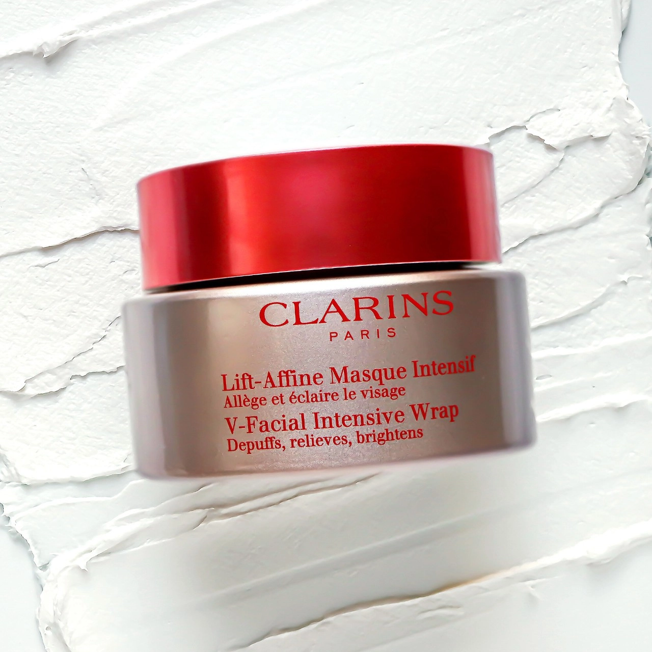 Clarins V-Facial Instant Depuffing Face Mask 2.5 oz/74 mL - Image 7