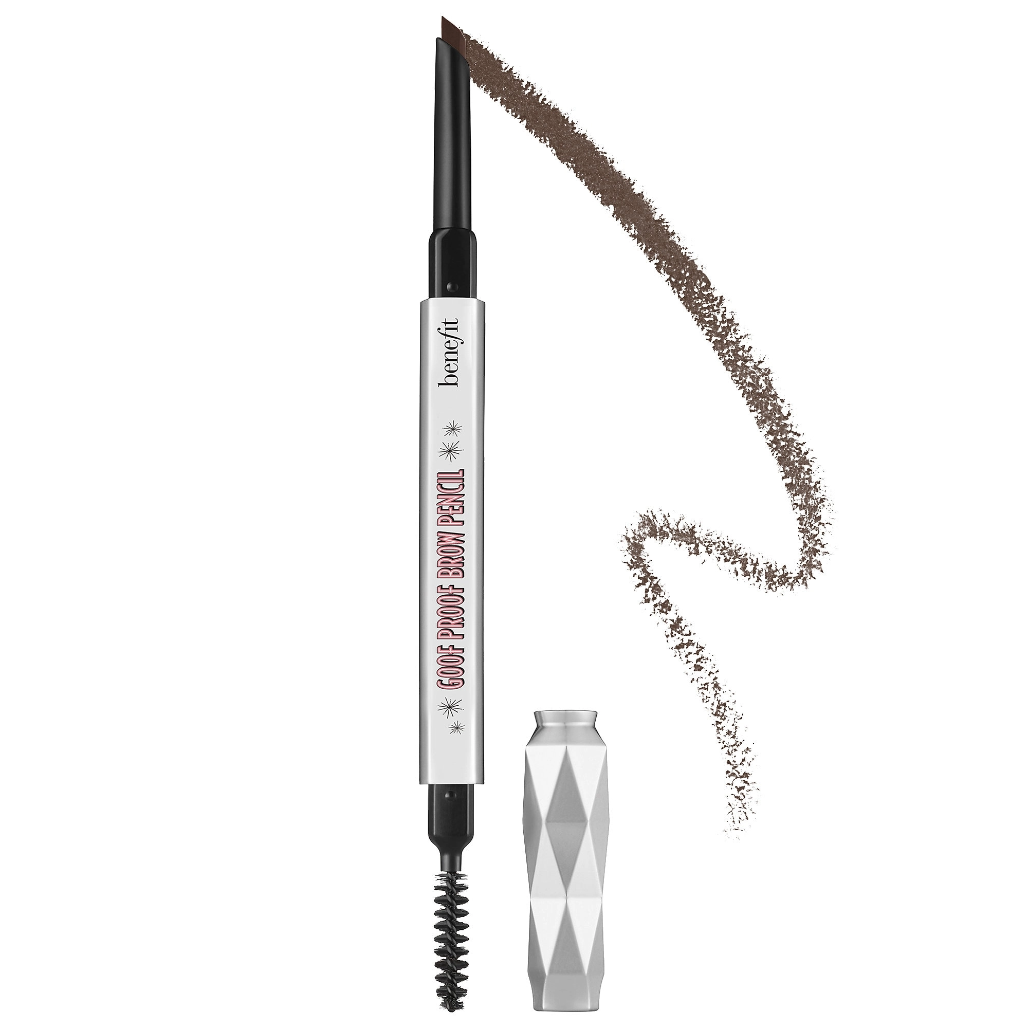 Benefit Cosmetics Goof Proof Waterproof Easy Shape & Fill Eyebrow Pencil Color: 4 - Warm Deep Brown