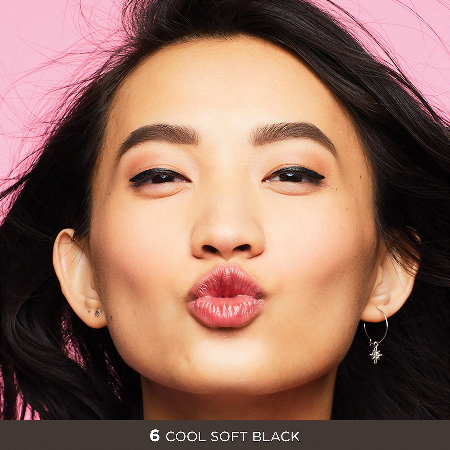 Benefit Cosmetics Goof Proof Waterproof Easy Shape & Fill Eyebrow Pencil - Color 6 Cool Soft Black - Image 6