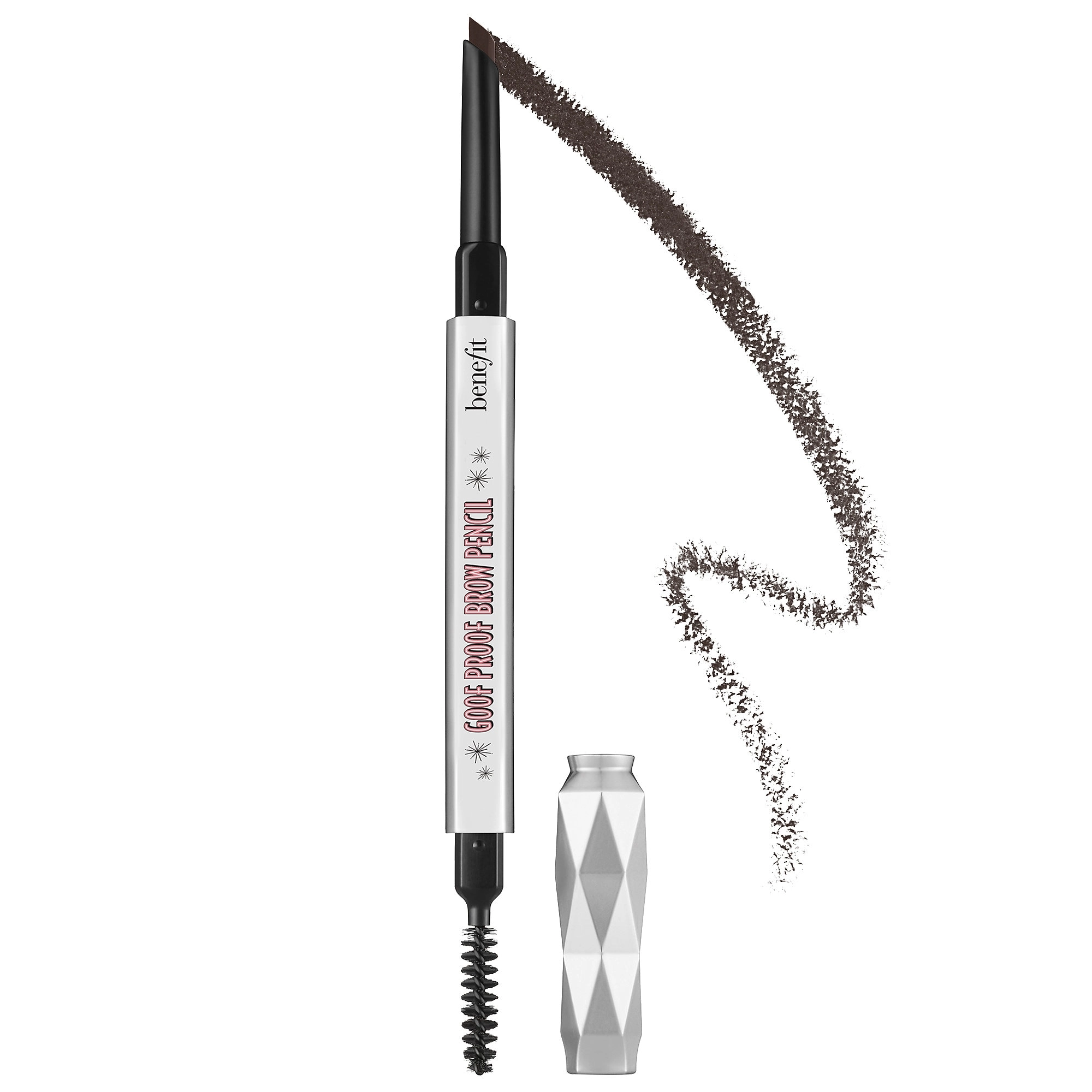 Benefit Cosmetics Goof Proof Waterproof Easy Shape & Fill Eyebrow Pencil - Color 6 Cool Soft Black