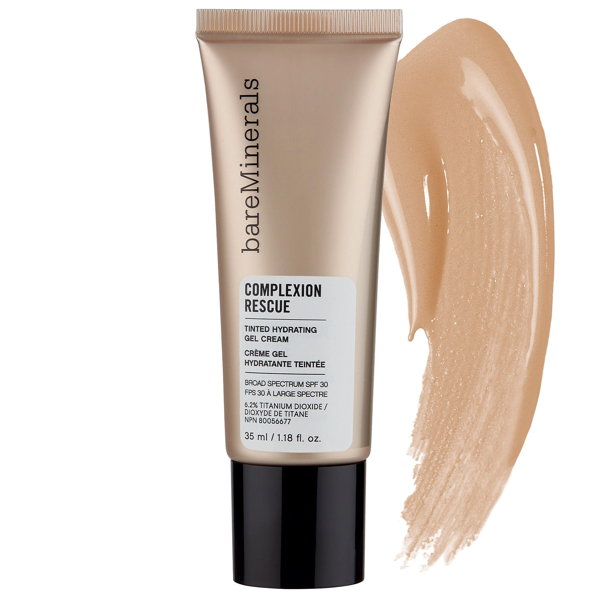 bareMinerals COMPLEXION RESCUE™ Tinted Hydrating Gel Cream SPF 30 Color: Bamboo 5.5
