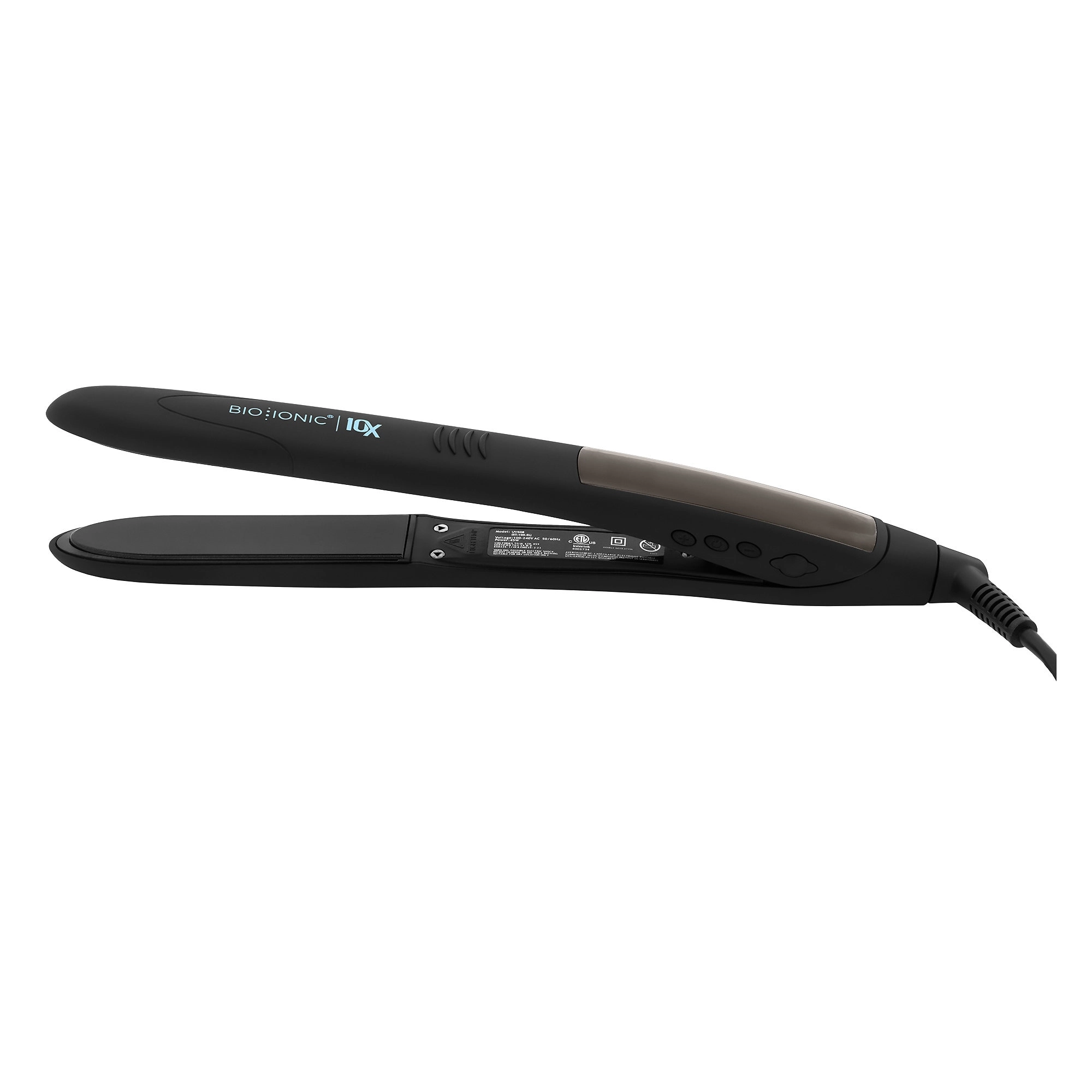 Bio Ionic 10X Pro Styling Iron 1" - High Shine Finish, All Hair Types