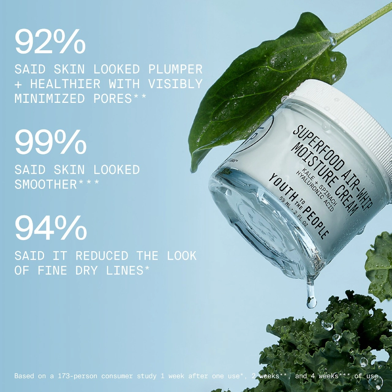 Youth To The People Superfood Air-Whip Lightweight Face Moisturizer with Hyaluronic Acid - 2 oz / 59 mL - Image 4