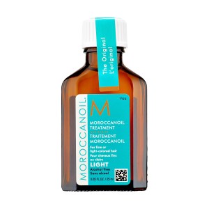 Moroccanoil Mini Moroccanoil Treatment Light 0.85 oz/25 mL - Fine & Light-Colored Hair - Frizz, Shine, Dryness