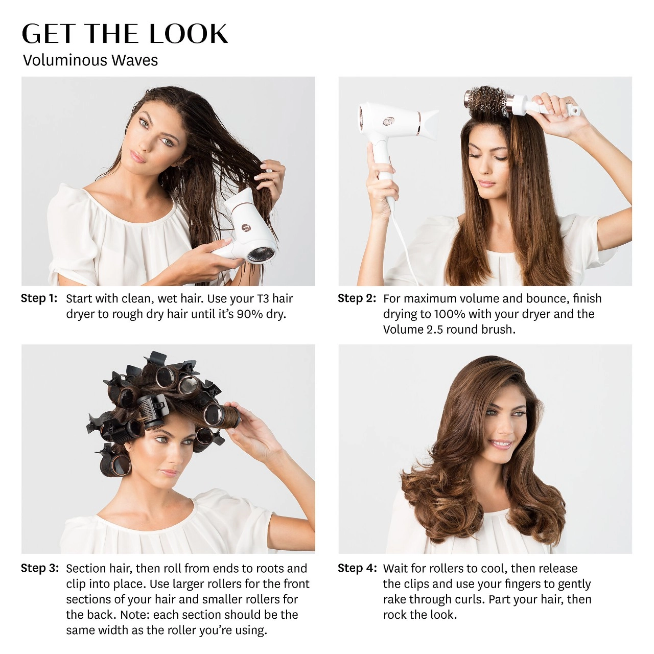 T3 Volumizing Hot Rollers LUXE for Volume, Body, and Shine - 8 Rollers Set - Image 6