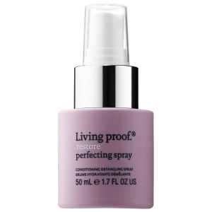 Living Proof Mini Restore Perfecting Spray 1.7 oz/50 mL - Damage Heat Protection Clean Hair Types Dryness Increases Shine