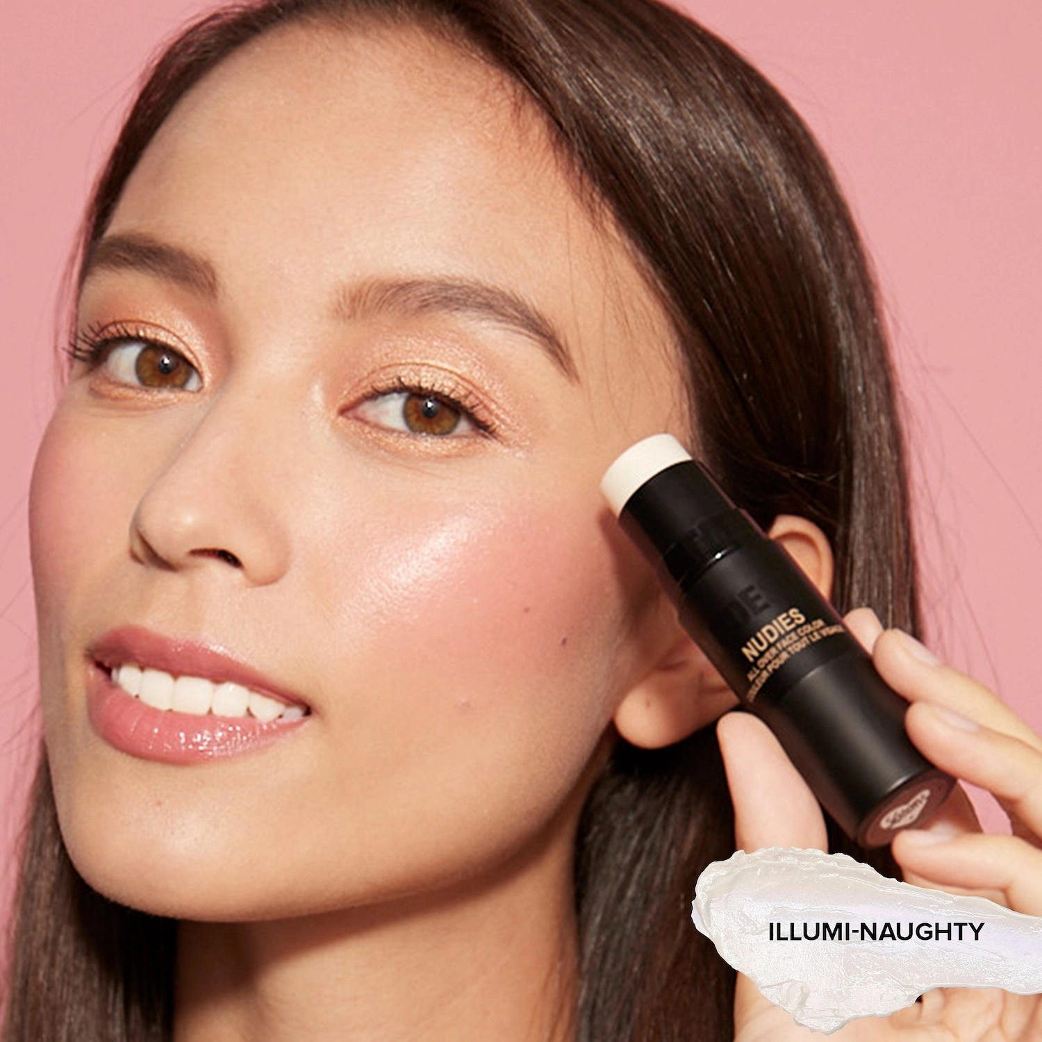 NUDESTIX Nudies All Over Face Color Bronze + Glow - Illumi-Naughty - Image 3