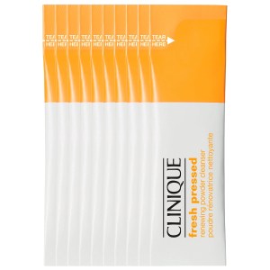 CLINIQUE Fresh Pressed Renewing Powder Cleanser with Pure Vitamin C - Size: 28 x 0.01 oz/0.5g Packets