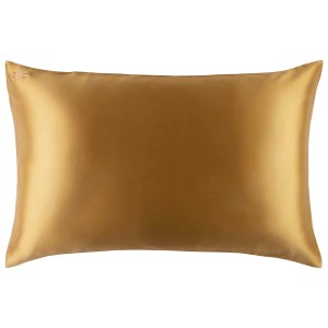 Slip Silk Pillowcase - Standard/Queen, Gold Color