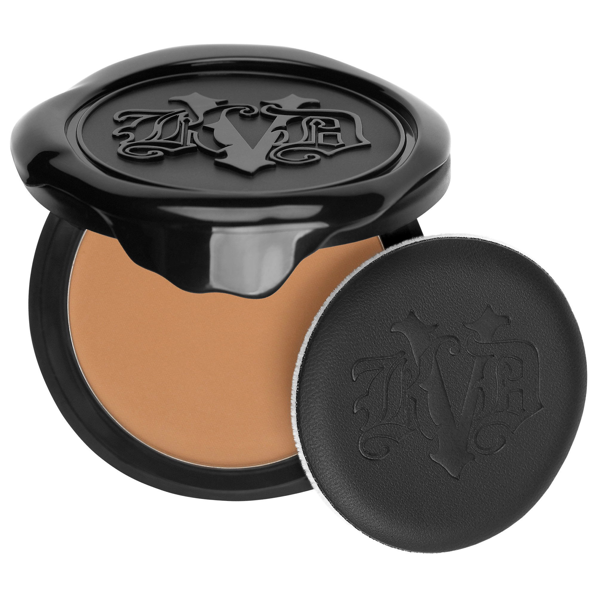 KVD Beauty Lock-It Refillable Mattifying Pressed Finishing Powder Color: Deep