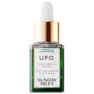 Sunday Riley U.F.O. Salicylic Acid BHA Treatment Face Oil 0.5 oz/15 mL - Best for Combination Skin