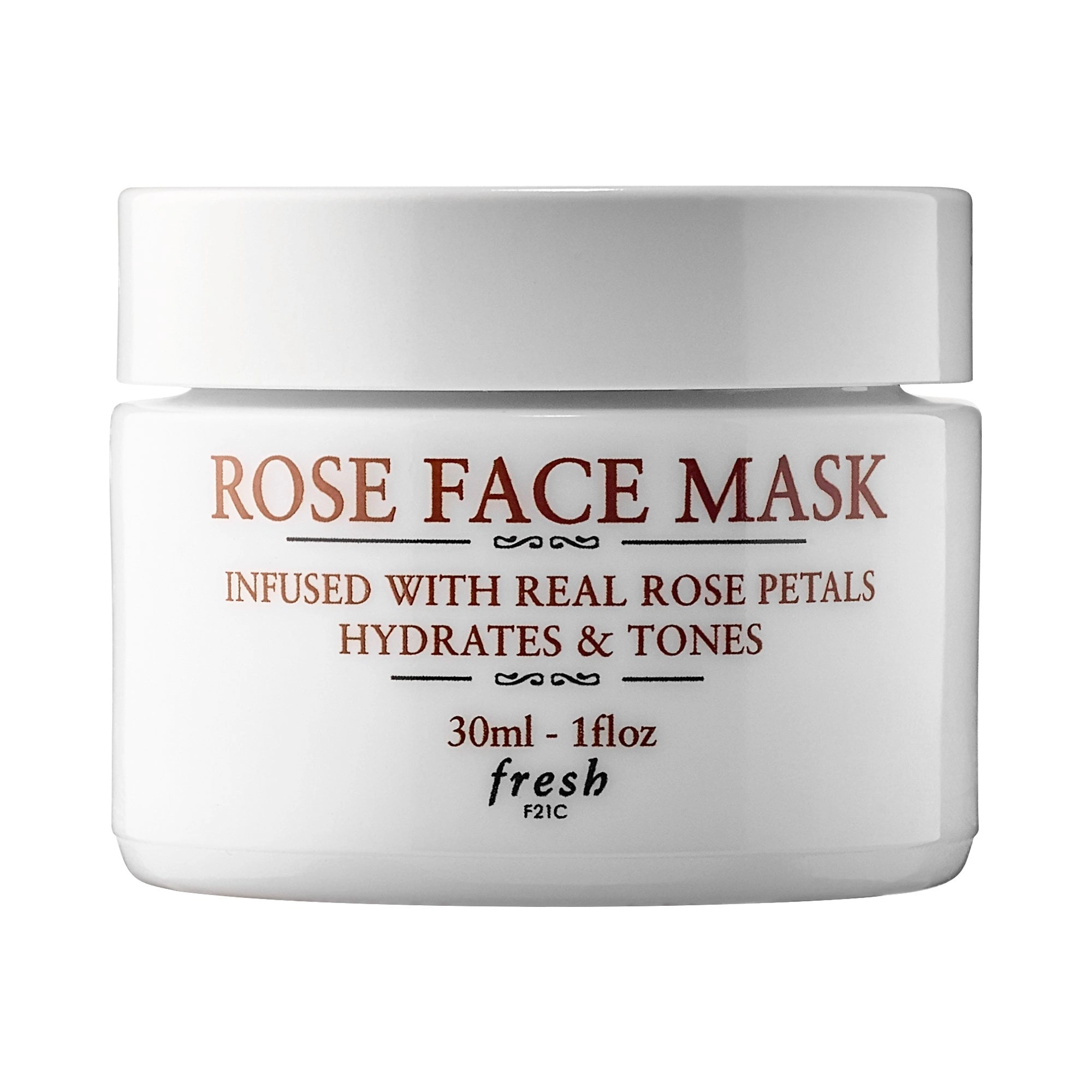 Fresh Rose Face Mask 1 oz/30 mL Hyaluronic Acid