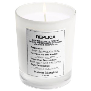 Maison Margiela 'REPLICA' Lazy Sunday Morning Scented Candle 5.8 oz/165g Lily of the Valley, Iris, White Musk
