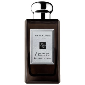 Jo Malone London Dark Amber & Ginger Lily Cologne Intense 3.4 oz/100 mL Warm Floral