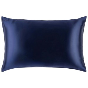 Slip Silk Pillowcase - Standard/Queen, Navy Color