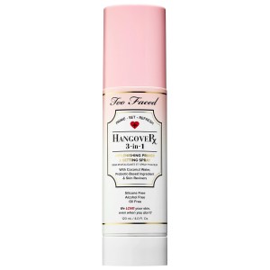 Too Faced Hangover 3-in-1 Replenishing Primer & Setting Spray 4 oz/120 mL